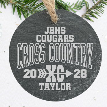 Personalized Cross Country Senior Ornament Runner Graduation Gift